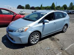 Toyota Prius salvage cars for sale: 2013 Toyota Prius V