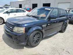 Salvage cars for sale from Copart Jacksonville, FL: 2012 Land Rover Range Rover Sport HSE Luxury