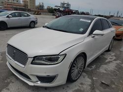 Salvage cars for sale from Copart New Orleans, LA: 2017 Lincoln MKZ Reserve