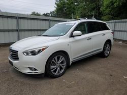 Salvage cars for sale at Shreveport, LA auction: 2015 Infiniti QX60