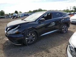 Salvage cars for sale at Hillsborough, NJ auction: 2016 Nissan Murano S