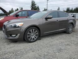 Salvage cars for sale from Copart Graham, WA: 2015 KIA Cadenza Premium