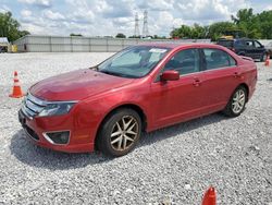Salvage cars for sale at Barberton, OH auction: 2012 Ford Fusion SEL