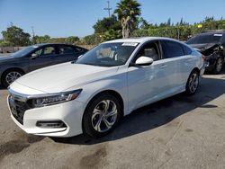 Salvage cars for sale at San Martin, CA auction: 2018 Honda Accord EX