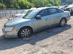 Salvage cars for sale at Hurricane, WV auction: 2008 Ford Taurus SEL