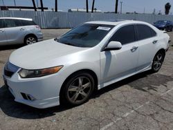 Acura TSX SE salvage cars for sale: 2012 Acura TSX SE