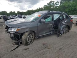 Salvage cars for sale from Copart Ellwood City, PA: 2015 Nissan Pathfinder S