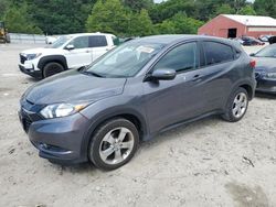 Salvage cars for sale at Mendon, MA auction: 2016 Honda HR-V EX