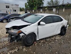 Toyota Vehiculos salvage en venta: 2017 Toyota Corolla L