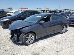 Salvage cars for sale at Cahokia Heights, IL auction: 2020 Hyundai Elantra SEL