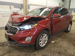 Chevrolet salvage cars for sale: 2018 Chevrolet Equinox LT