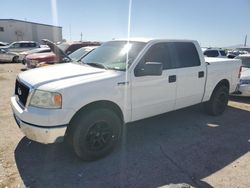 Salvage cars for sale from Copart Tucson, AZ: 2007 Ford F150 Supercrew