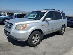 Salvage cars for sale at Sun Valley, CA auction: 2008 Honda Pilot SE