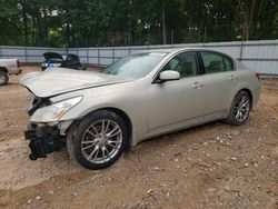 Salvage cars for sale at Austell, GA auction: 2007 Infiniti G35