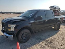 Salvage cars for sale from Copart Houston, TX: 2015 Ford F150 Supercrew