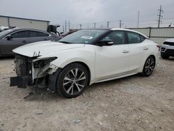 Salvage cars for sale at Haslet, TX auction: 2017 Nissan Maxima 3.5S