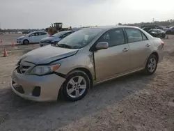 Toyota salvage cars for sale: 2011 Toyota Corolla Base