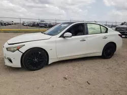 Salvage cars for sale from Copart Houston, TX: 2019 Infiniti Q50 Luxe
