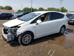 Salvage cars for sale at Columbus, OH auction: 2012 Toyota Prius V