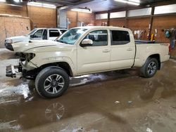 Toyota Tacoma salvage cars for sale: 2017 Toyota Tacoma Double Cab