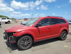 Salvage cars for sale at Kapolei, HI auction: 2018 Dodge Journey SE