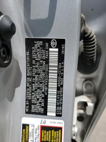 2012 Toyota Camry Base