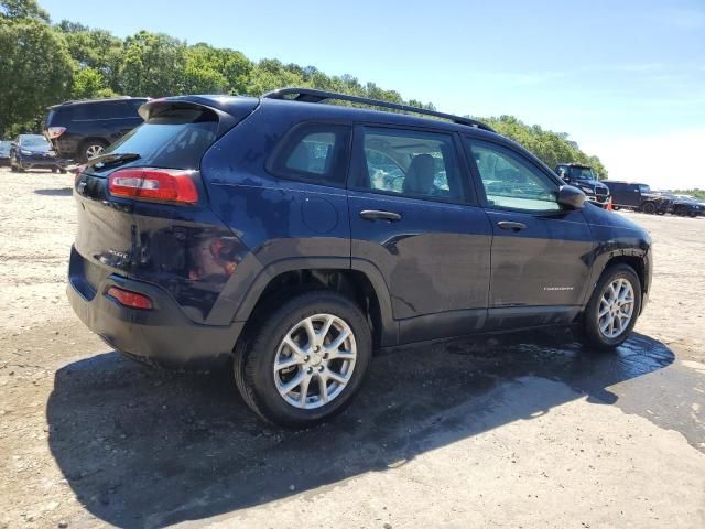 2016 Jeep Cherokee Sport