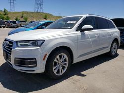 Salvage cars for sale at Littleton, CO auction: 2017 Audi Q7 Premium Plus