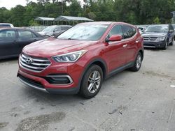 Salvage cars for sale at Savannah, GA auction: 2017 Hyundai Santa FE Sport