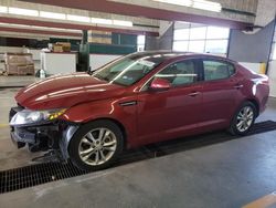 Salvage cars for sale at Dyer, IN auction: 2012 KIA Optima EX