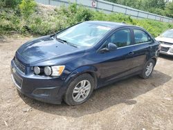 Chevrolet Sonic lt salvage cars for sale: 2016 Chevrolet Sonic LT