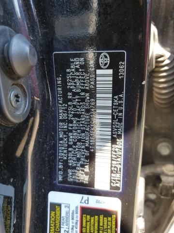 2012 Toyota Camry Base