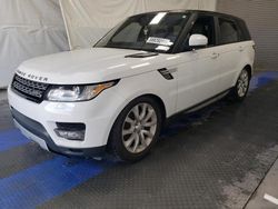 Salvage cars for sale at Dunn, NC auction: 2017 Land Rover Range Rover Sport HSE