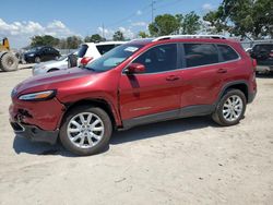 Jeep salvage cars for sale: 2016 Jeep Cherokee Limited