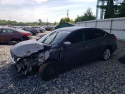 Salvage Cars with No Bids Yet For Sale at auction: 2017 Nissan Sentra S