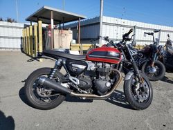 Salvage motorcycles for sale at Martinez, CA auction: 2019 Triumph Speed Twin