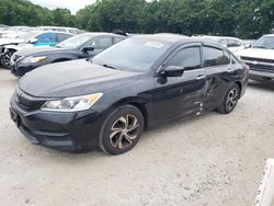 Honda Accord lx salvage cars for sale: 2017 Honda Accord LX