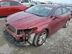 Vehiculos salvage en venta de Copart Cahokia Heights, IL: 2016 Ford Fusion SE