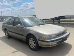 Salvage cars for sale at Oklahoma City, OK auction: 1991 Honda Accord LX