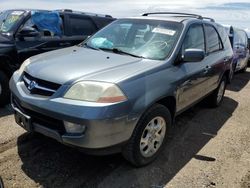 Salvage cars for sale at Brighton, CO auction: 2002 Acura MDX Touring