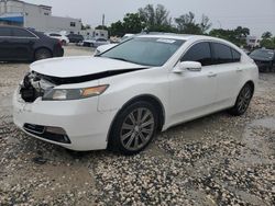 Salvage cars for sale at Opa Locka, FL auction: 2014 Acura TL SE
