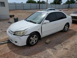 Carros salvage a la venta en subasta: 2005 Honda Civic EX