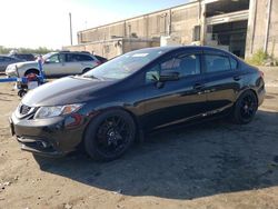 Salvage cars for sale at Fredericksburg, VA auction: 2015 Honda Civic LX