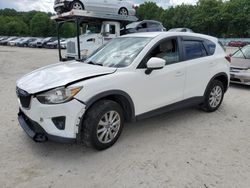Salvage cars for sale at North Billerica, MA auction: 2014 Mazda CX-5 Touring