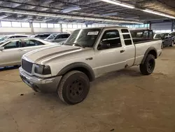 Salvage cars for sale at Wheeling, IL auction: 2002 Ford Ranger Super Cab