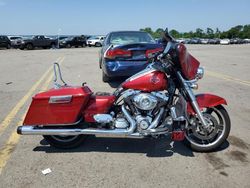 Salvage motorcycles for sale at Pennsburg, PA auction: 2013 Harley-Davidson Flhx Street Glide