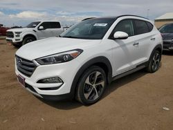 Salvage cars for sale from Copart Brighton, CO: 2017 Hyundai Tucson Limited