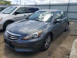 Salvage cars for sale from Copart Chicago Heights, IL: 2012 Honda Accord LXP