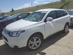 Mitsubishi Vehiculos salvage en venta: 2014 Mitsubishi Outlander SE