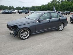 Mercedes-Benz salvage cars for sale: 2013 Mercedes-Benz C 300 4matic